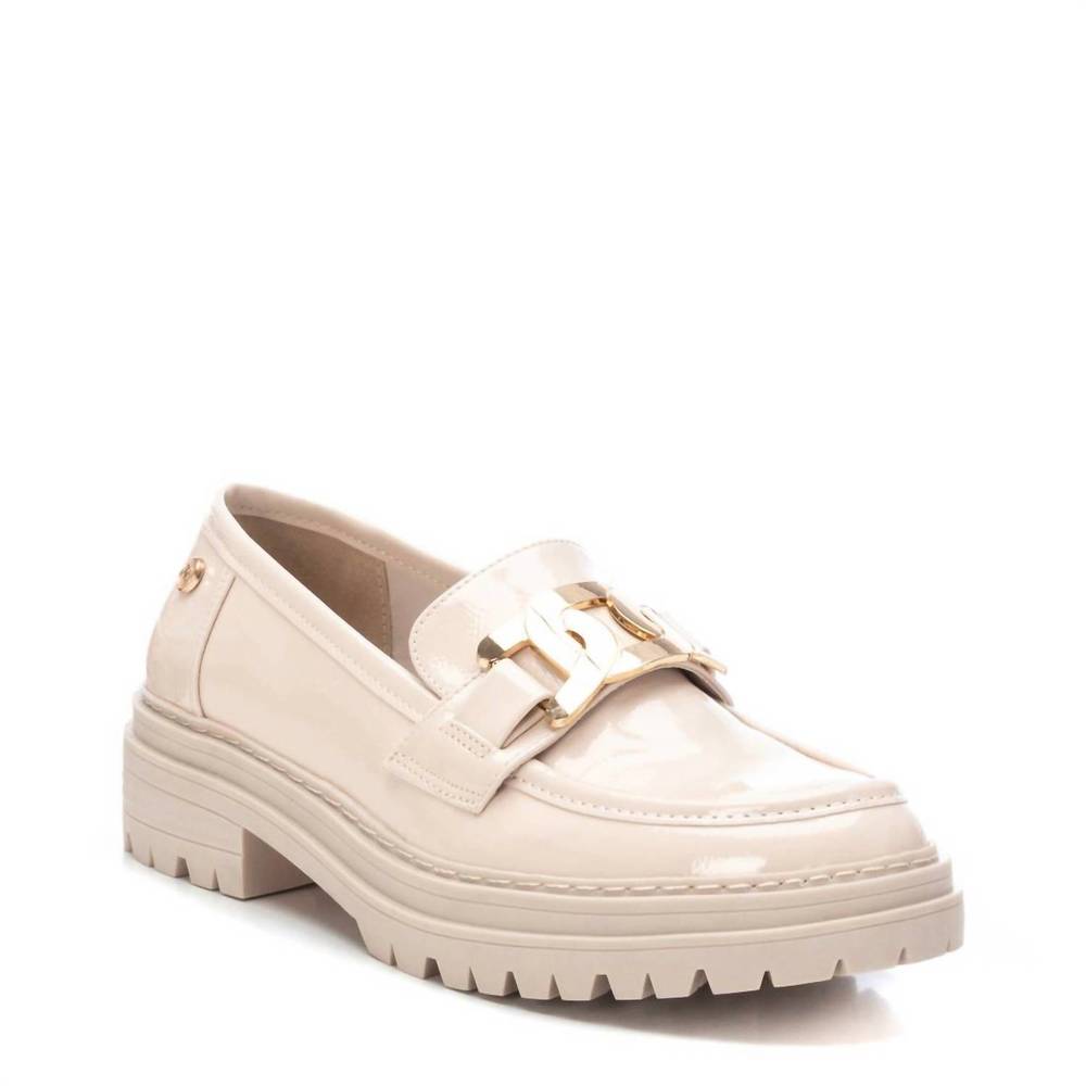 NEW XTI women's moccasins in beige